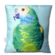 parrot portrait cushion
