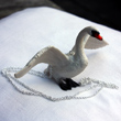 swan necklace