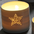 single star mini tealight holder