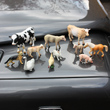 view from the farm...animal picture magnets