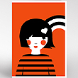 girl - orange
