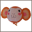 monkey - japanese paper balloon