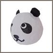 panda - japanese paper balloon