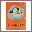 penguin balloon greeting card