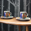 two villeroy and boch acapulco cup and saucers