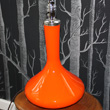 1970's glass table lamp